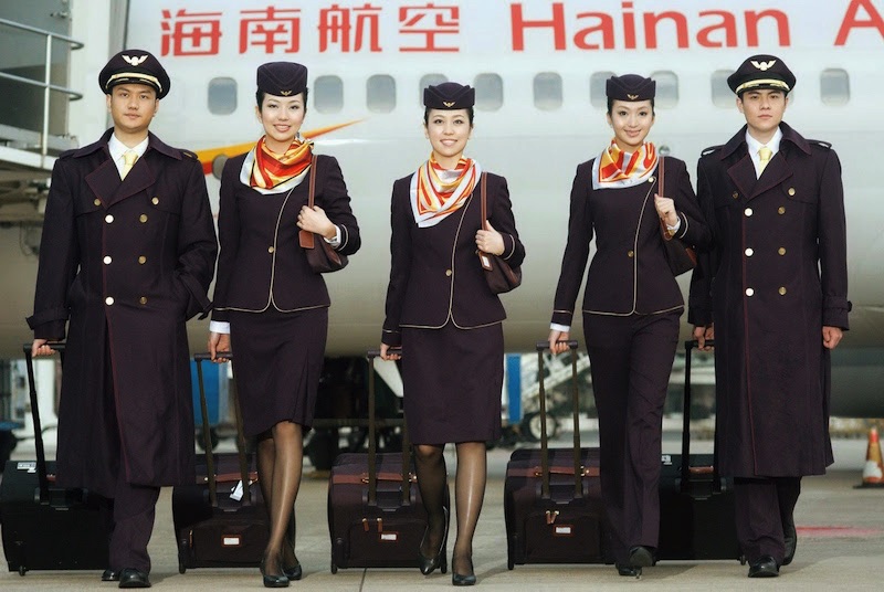 Hainan Airlines stewardess